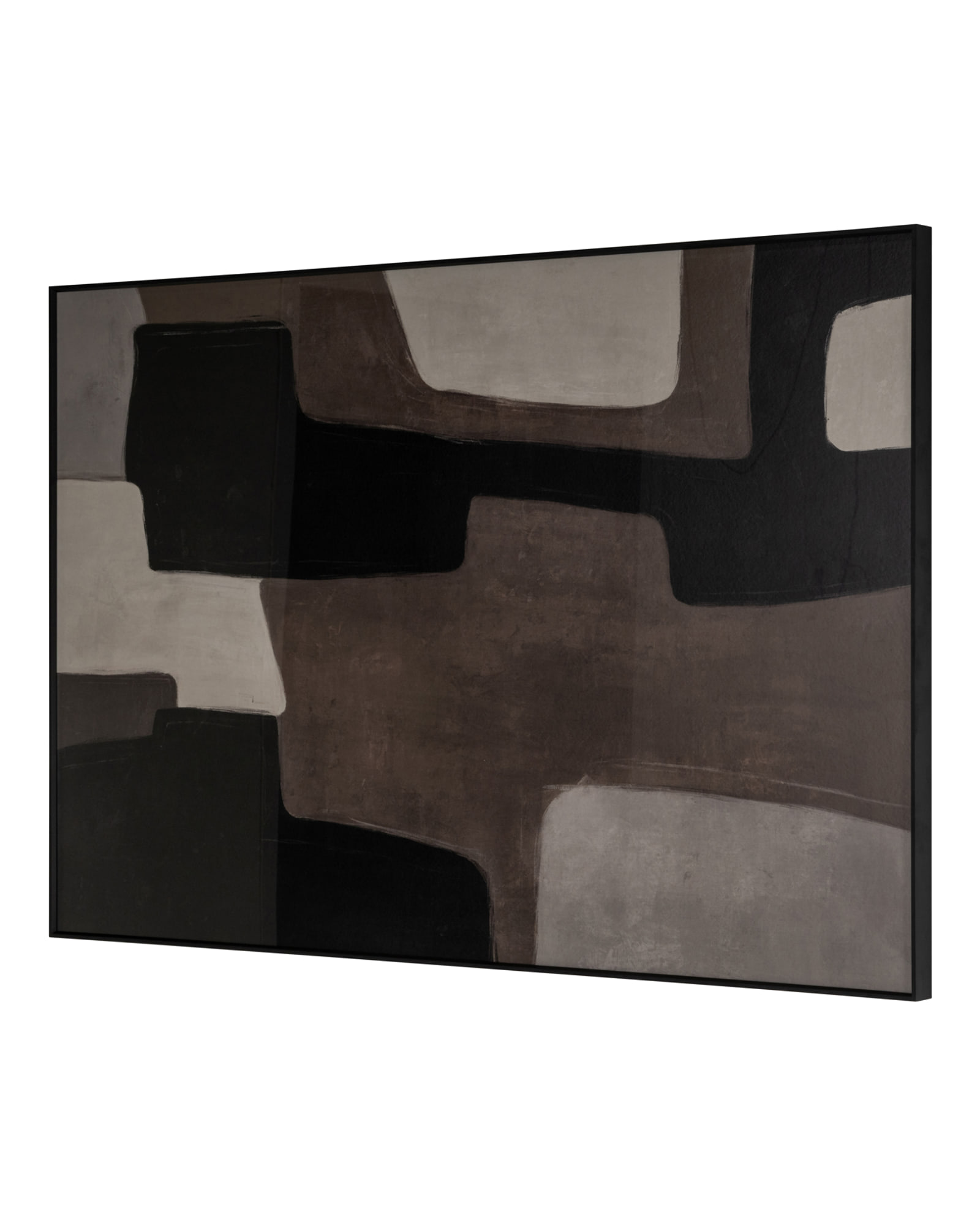 Wandbild Mirage, Braun, links von Richmond Interiors, Produktansicht 5