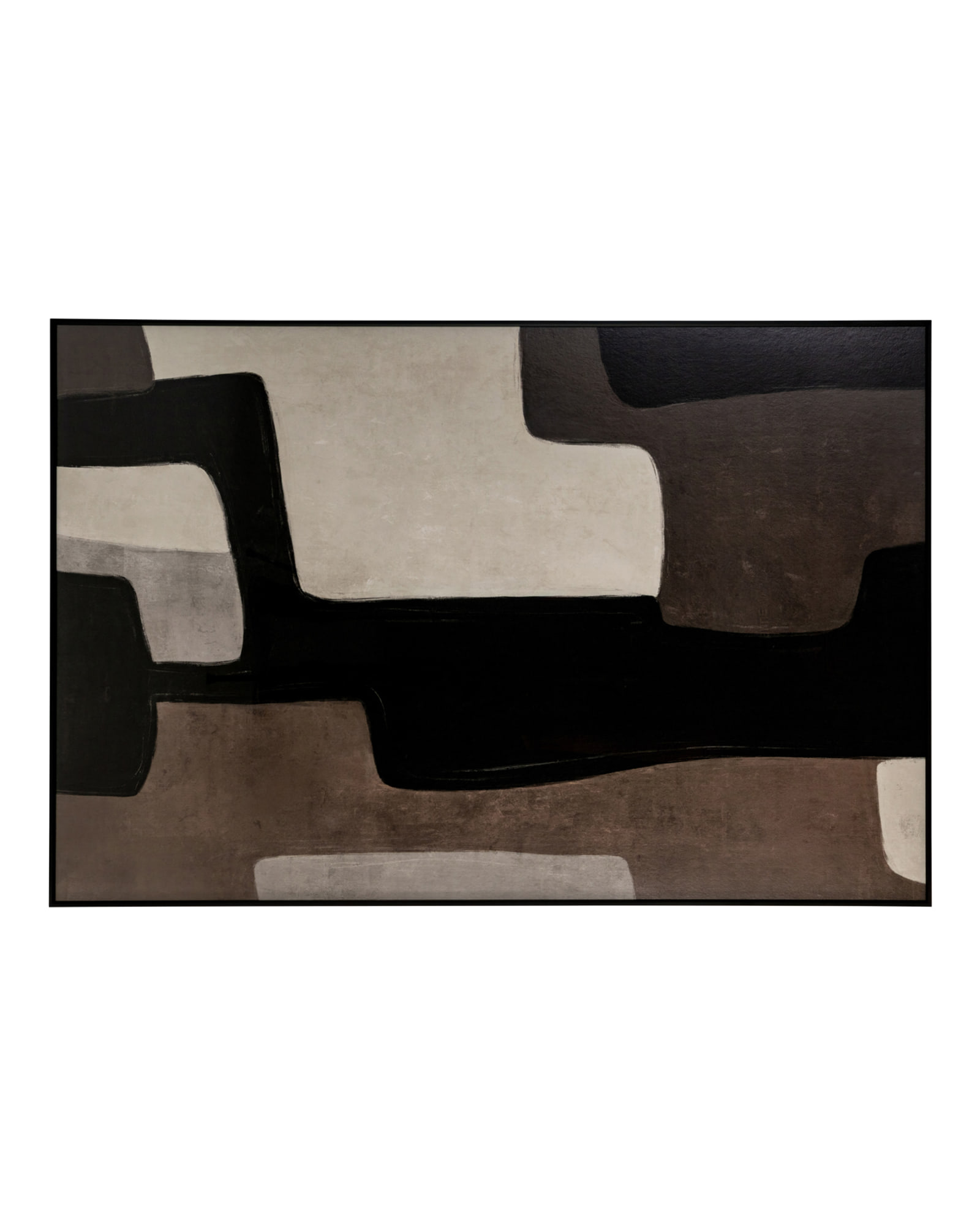 Wandbild Mirage, Braun, rechts von Richmond Interiors, Produktansicht 2