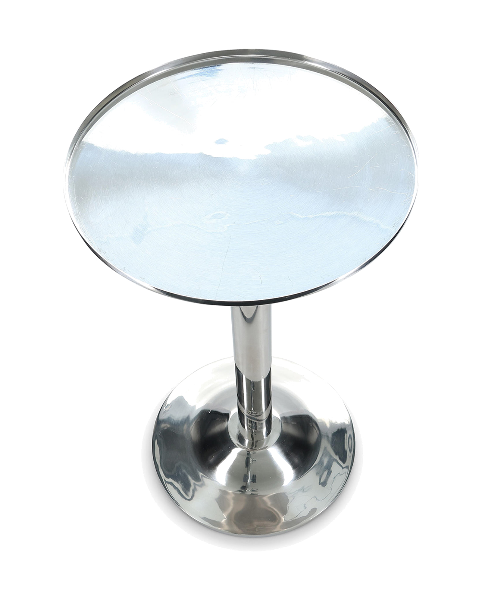 Wave Champagnerkühler-Ständer aus Edelstahl, Ø 35,5 cm, H 61 cm, Ansicht 2