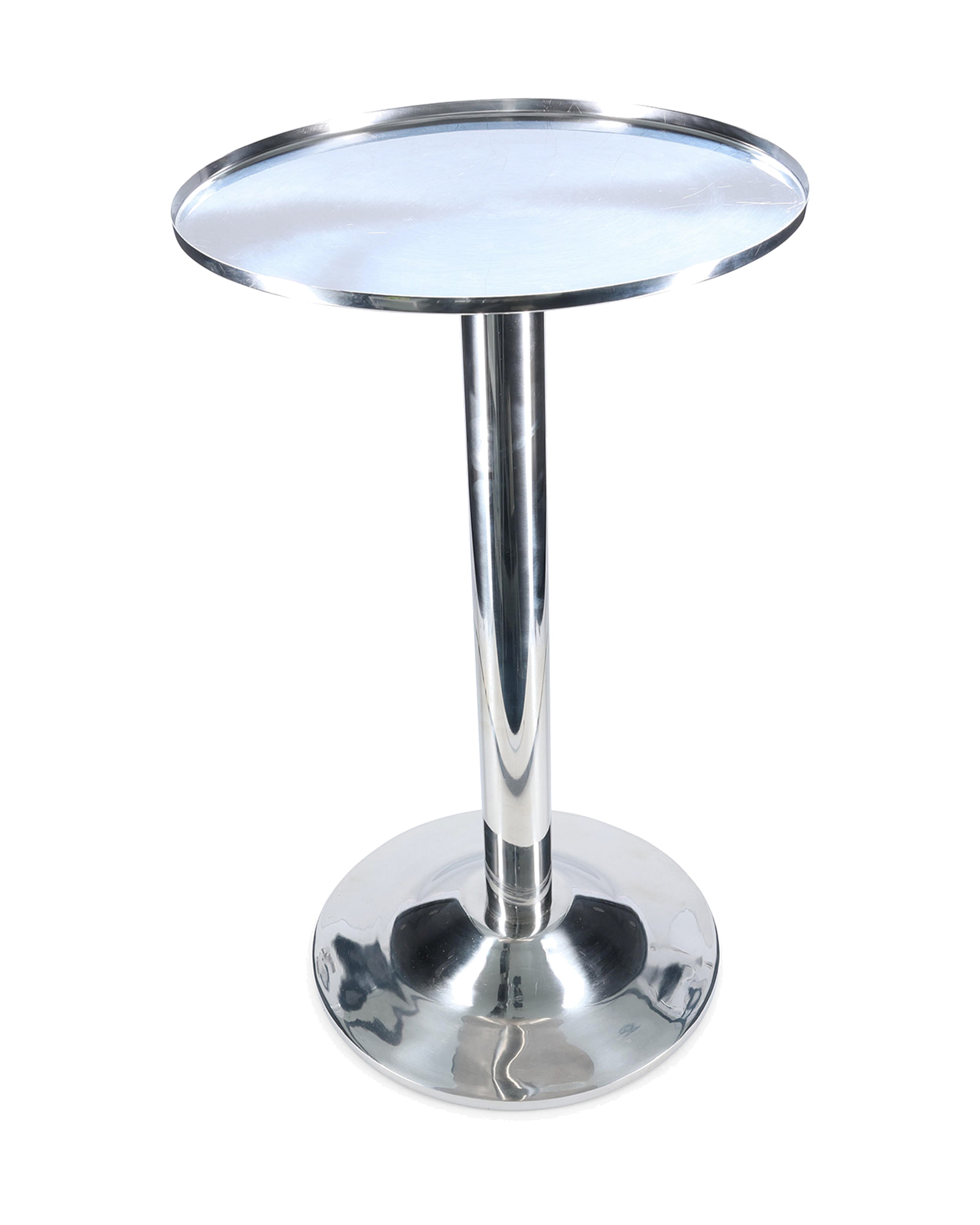 Wave Champagnerkühler-Ständer aus Edelstahl, Ø 35,5 cm, H 61 cm, Ansicht 3