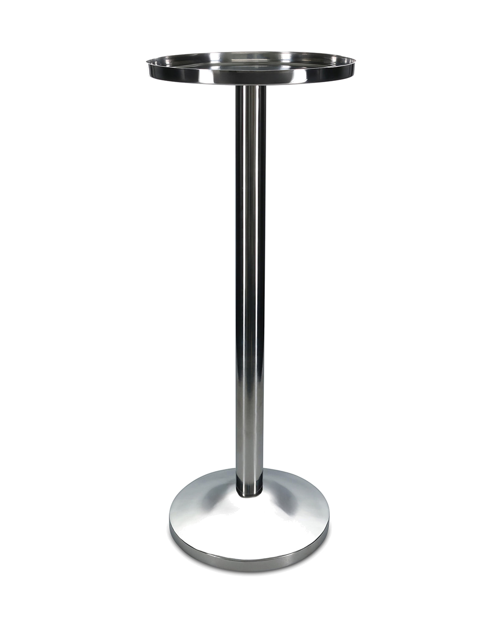 Wave Champagnerkühler-Ständer aus Edelstahl, Ø 24 cm, H 60 cm, Ansicht 1