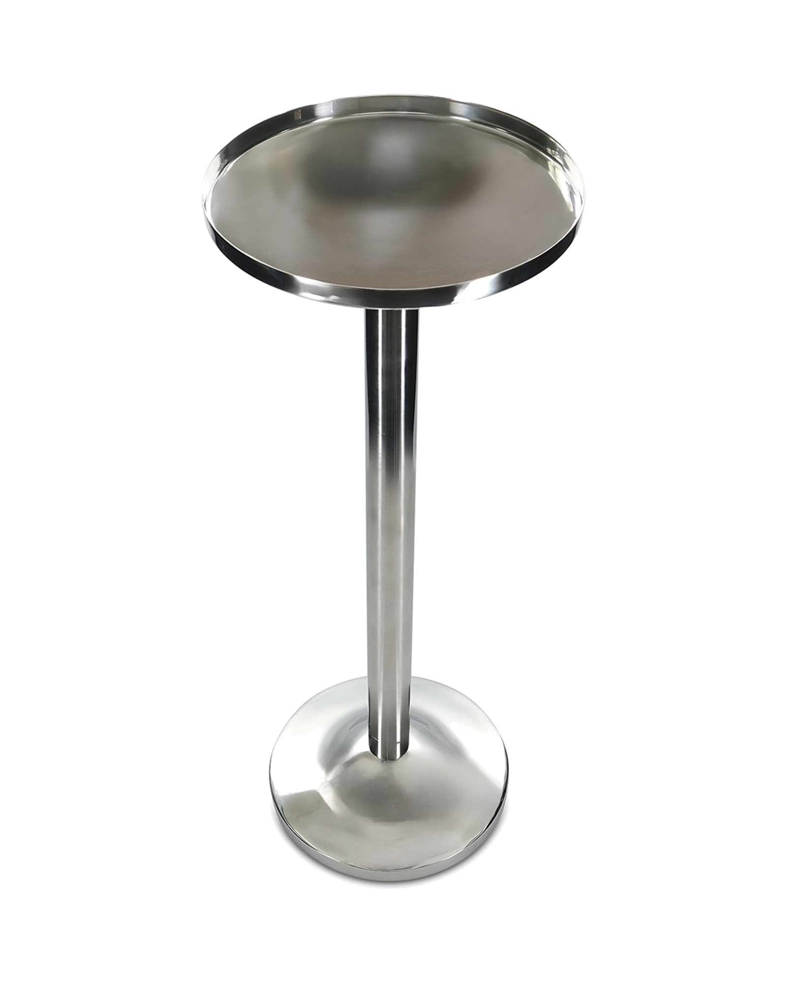 Wave Champagnerkühler-Ständer aus Edelstahl, Ø 24 cm, H 60 cm, Ansicht 2