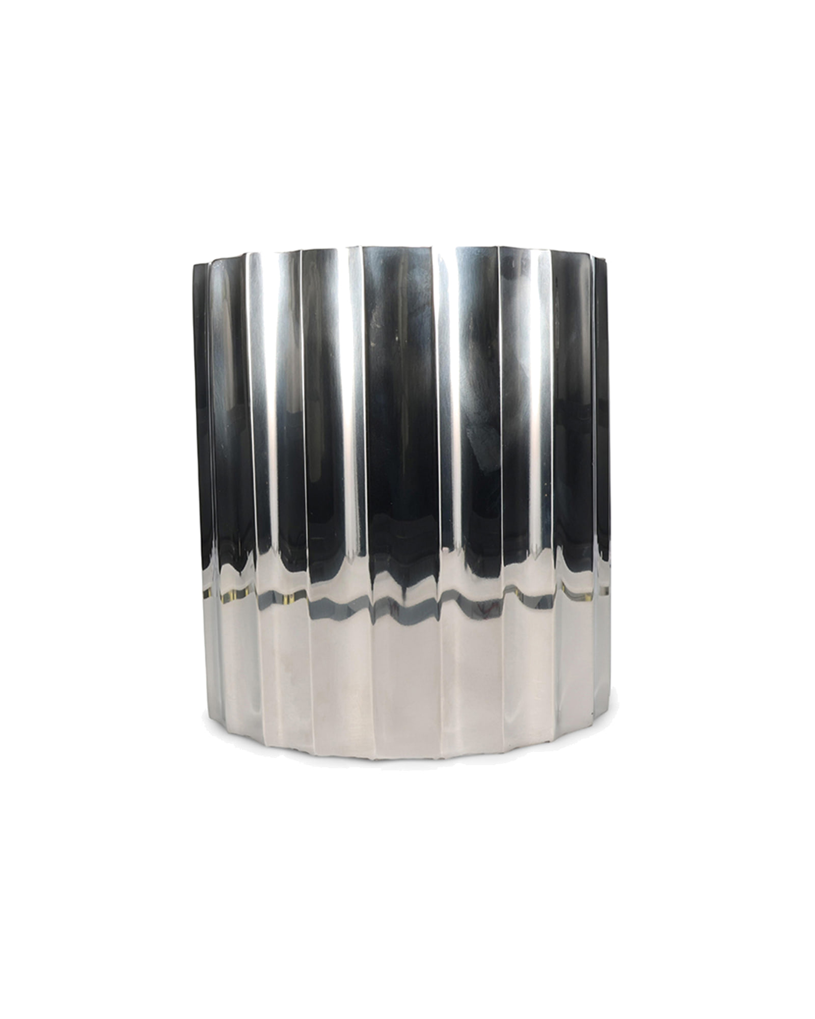 Wave Champagnerkühler aus Edelstahl, doppelwandig, Ø 22 cm, H 23 cm, Ansicht 1