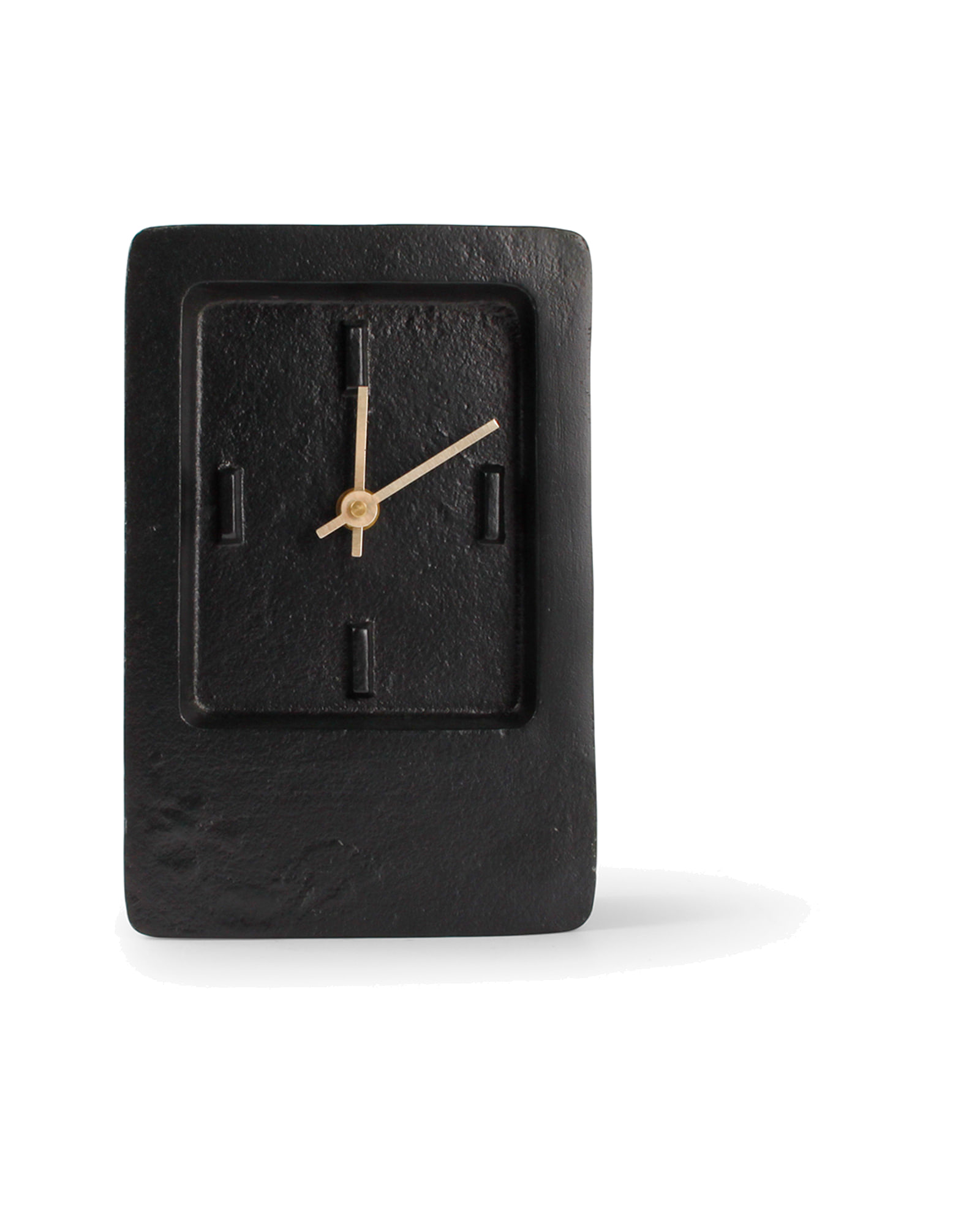 Zone Tischuhr, schwarzer Rand, Ø 14 cm, H 22 cm, Ansicht 2