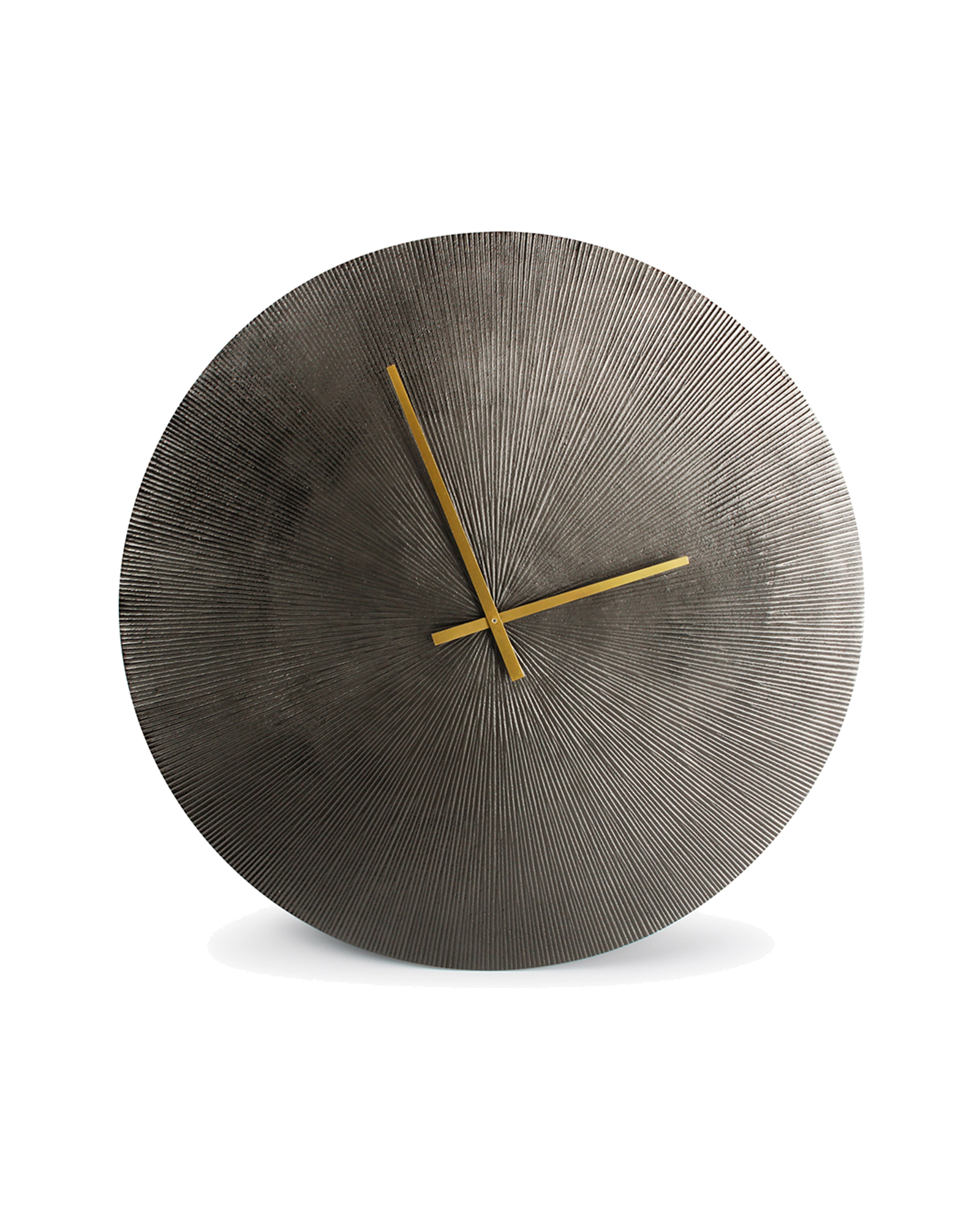Zone Wanduhr, rund, Schwarz, Ø 58 cm